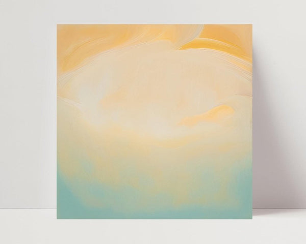 Sand - Limited Edition Abstract Print in minimalist style by INKIS, wall art perfect for modern interiors, sold by Tonomi
