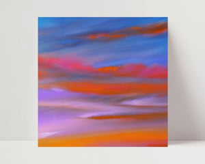 Sea - Limited Edition Abstract Print in minimalist style by INKIS, wall art perfect for modern interiors, sold by Tonomi
