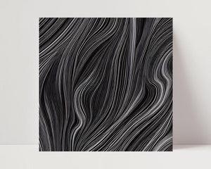Soir - Limited Edition Abstract Print in minimalist style by INKIS, wall art perfect for modern interiors, sold by Tonomi