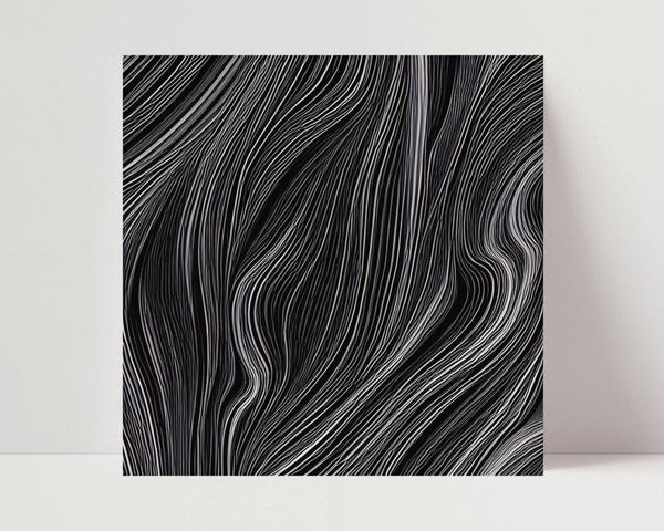 Soir - Limited Edition Abstract Print in minimalist style by INKIS, wall art perfect for modern interiors, sold by Tonomi