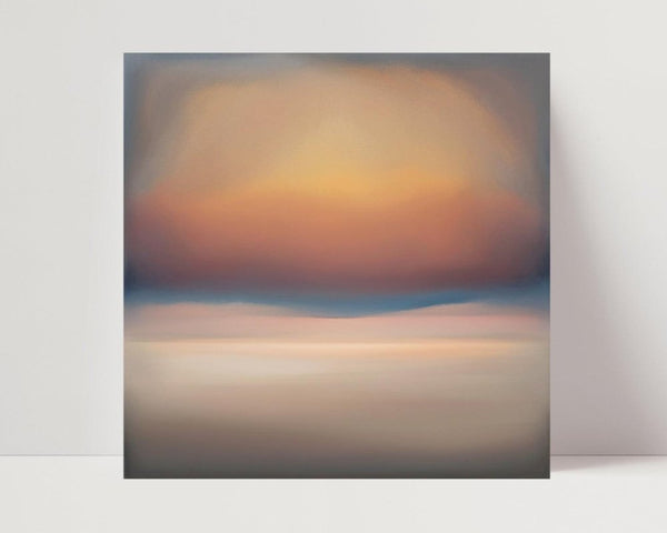 Solemn - Limited Edition Abstract Print in minimalist style by INKIS, wall art perfect for modern interiors, sold by Tonomi