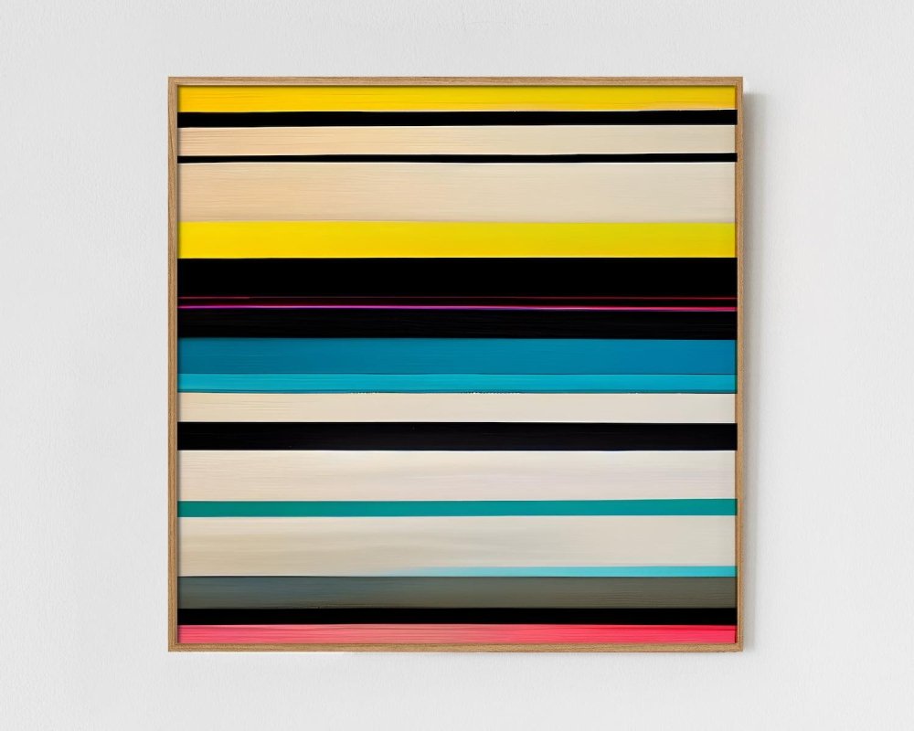 Solo - Limited Edition Abstract Print in minimalist style by INKIS, wall art perfect for modern interiors, sold by Tonomi