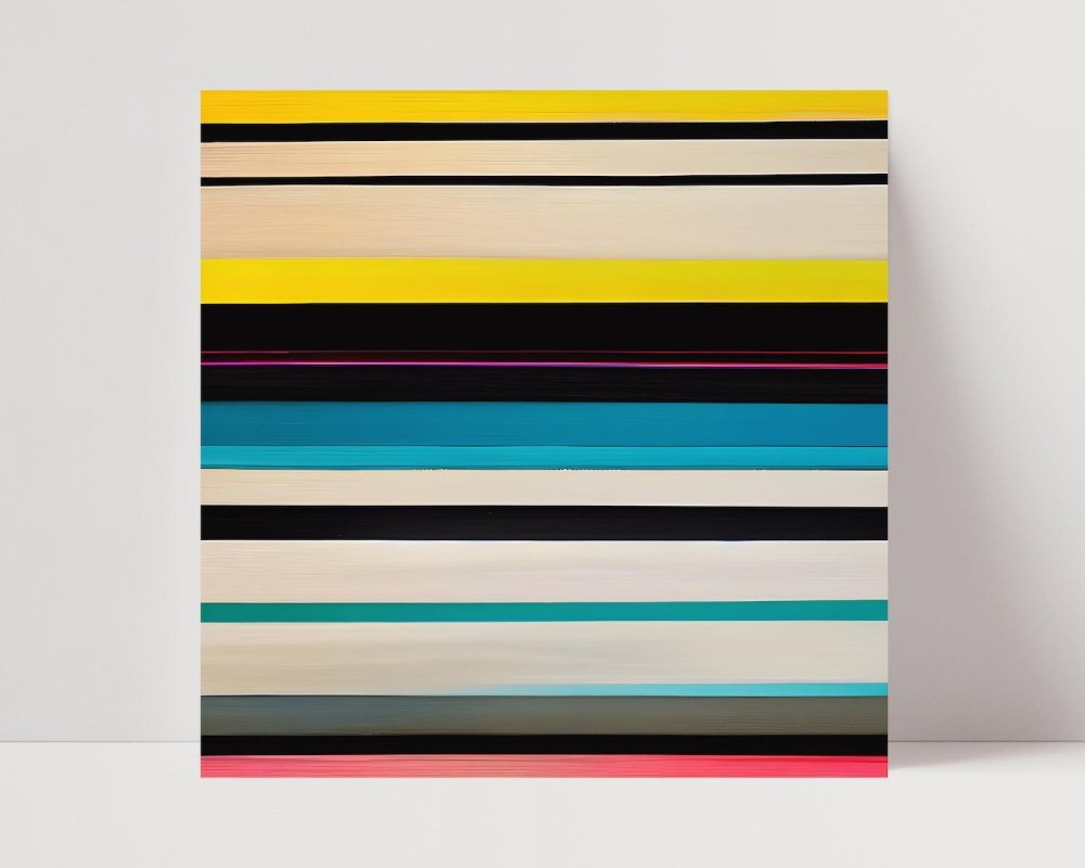 Solo - Limited Edition Abstract Print in minimalist style by INKIS, wall art perfect for modern interiors, sold by Tonomi