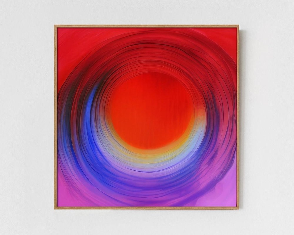 Soul - Limited Edition Abstract Print in minimalist style by INKIS, wall art perfect for modern interiors, sold by Tonomi