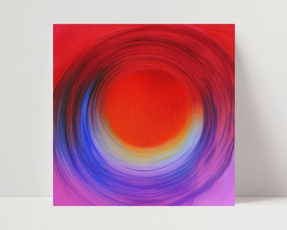 Soul - Limited Edition Abstract Print in minimalist style by INKIS, wall art perfect for modern interiors, sold by Tonomi