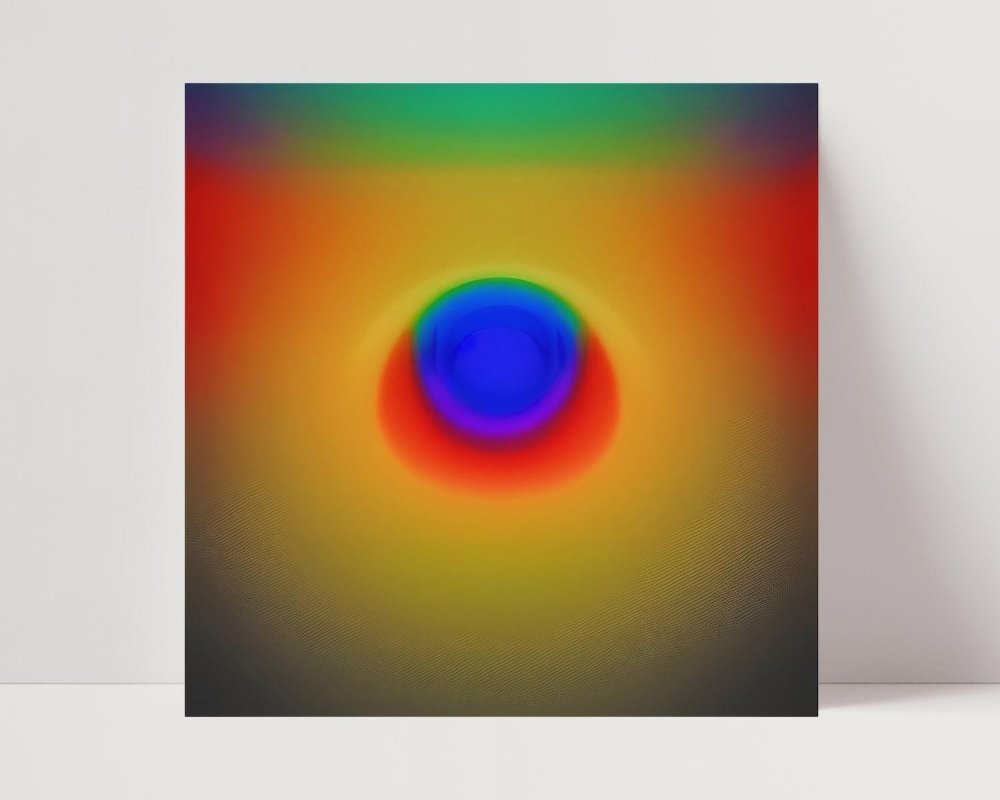 Stimuli - Limited Edition Abstract Print in minimalist style by INKIS, wall art perfect for modern interiors, sold by Tonomi