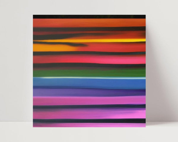 Stipa - Limited Edition Abstract Print in minimalist style by INKIS, wall art perfect for modern interiors, sold by Tonomi