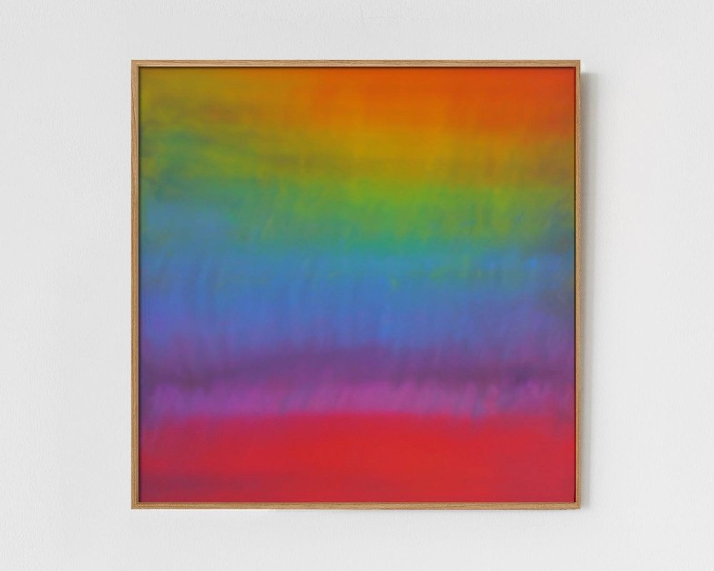 Summer - Limited Edition Abstract Print in minimalist style by INKIS, wall art perfect for modern interiors, sold by Tonomi
