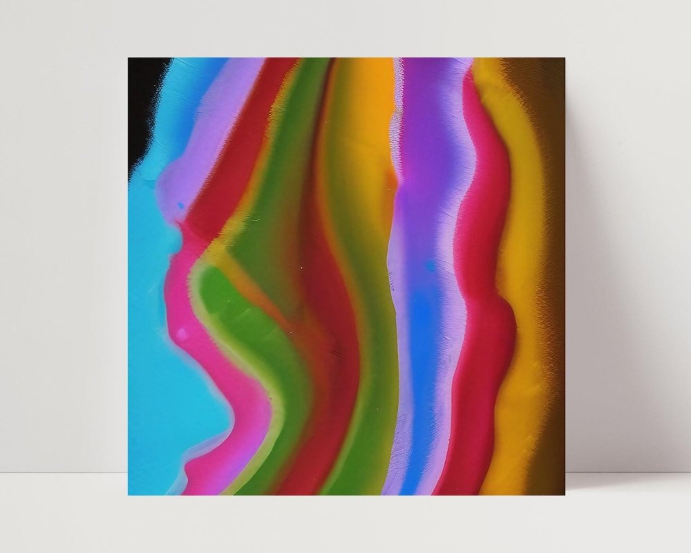 Suzi - Limited Edition Abstract Print in minimalist style by INKIS, wall art perfect for modern interiors, sold by Tonomi