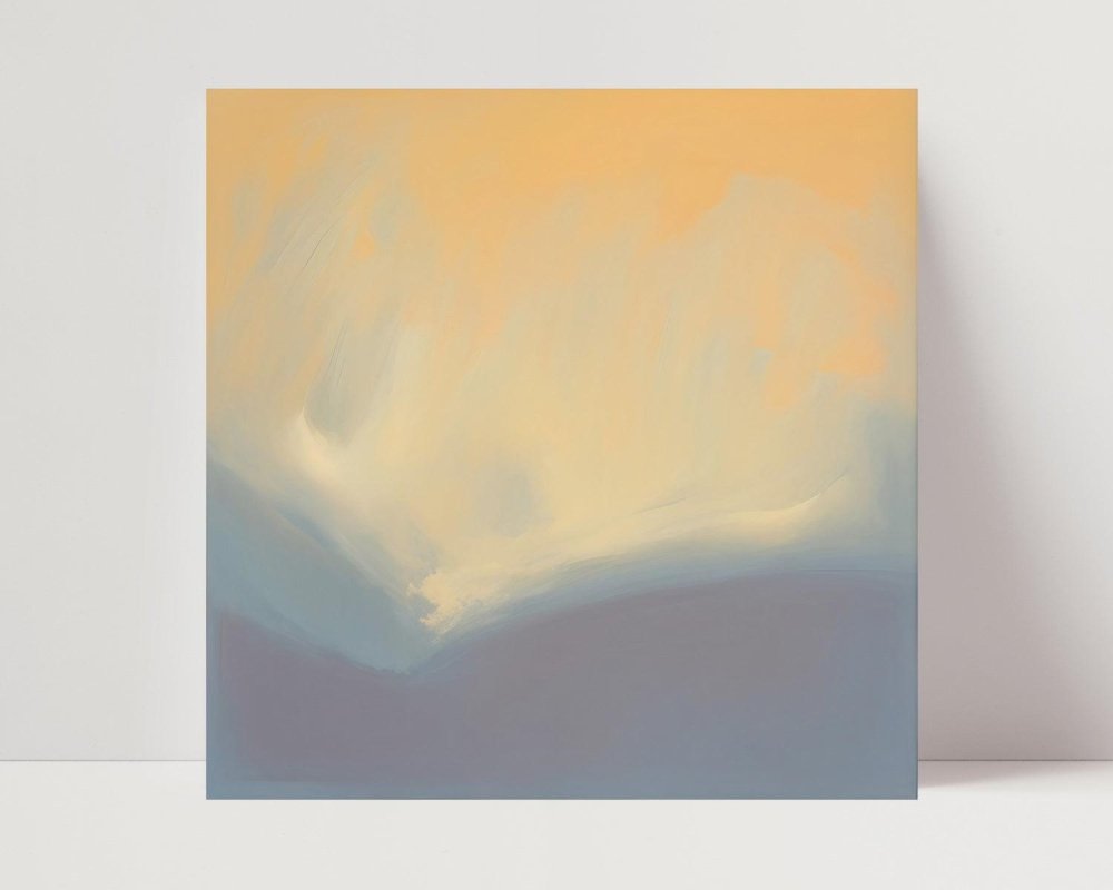 Swathe - Limited Edition Abstract Print in minimalist style by INKIS, wall art perfect for modern interiors, sold by Tonomi